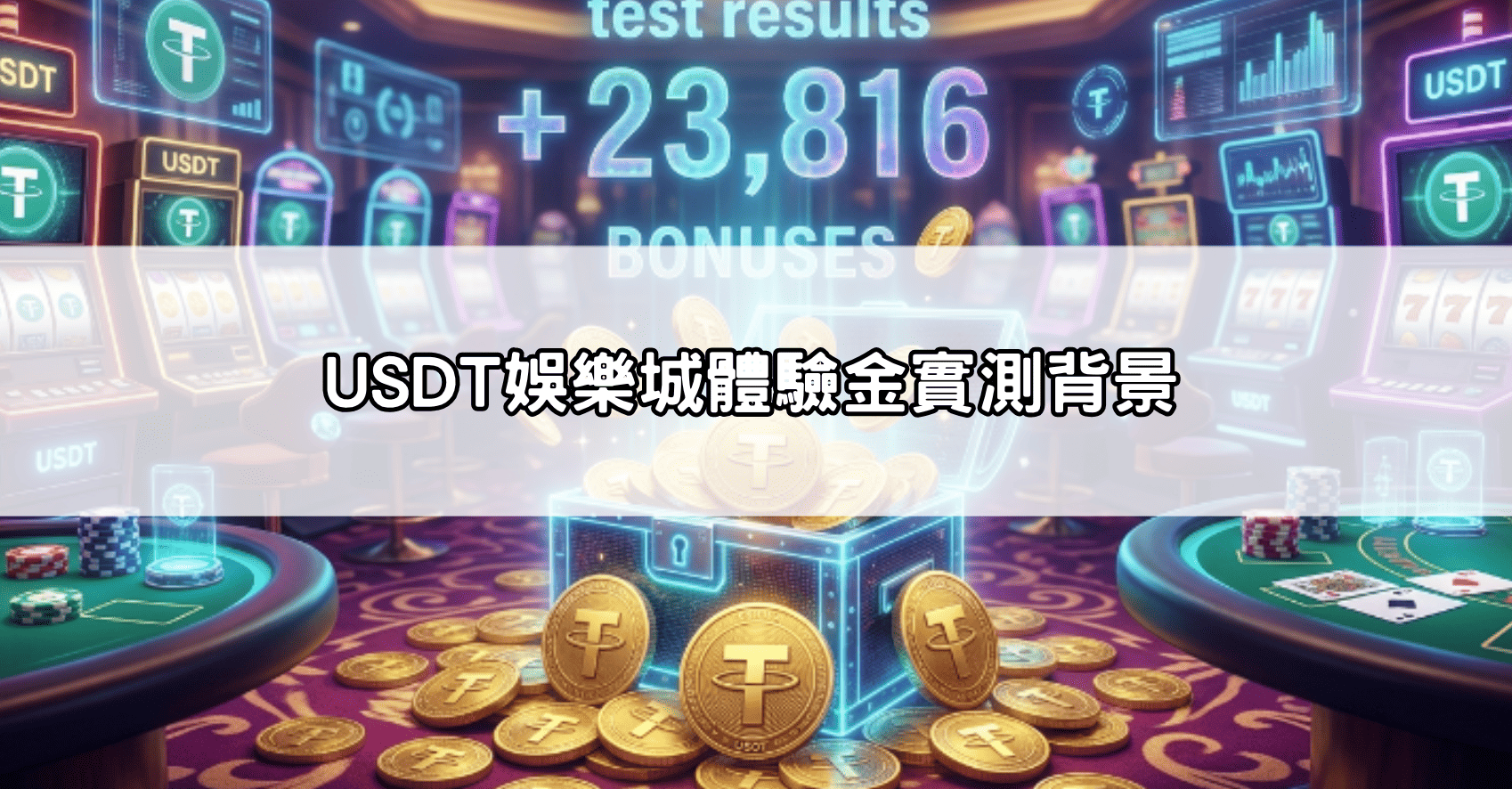 USDT娛樂城體驗金實測背景