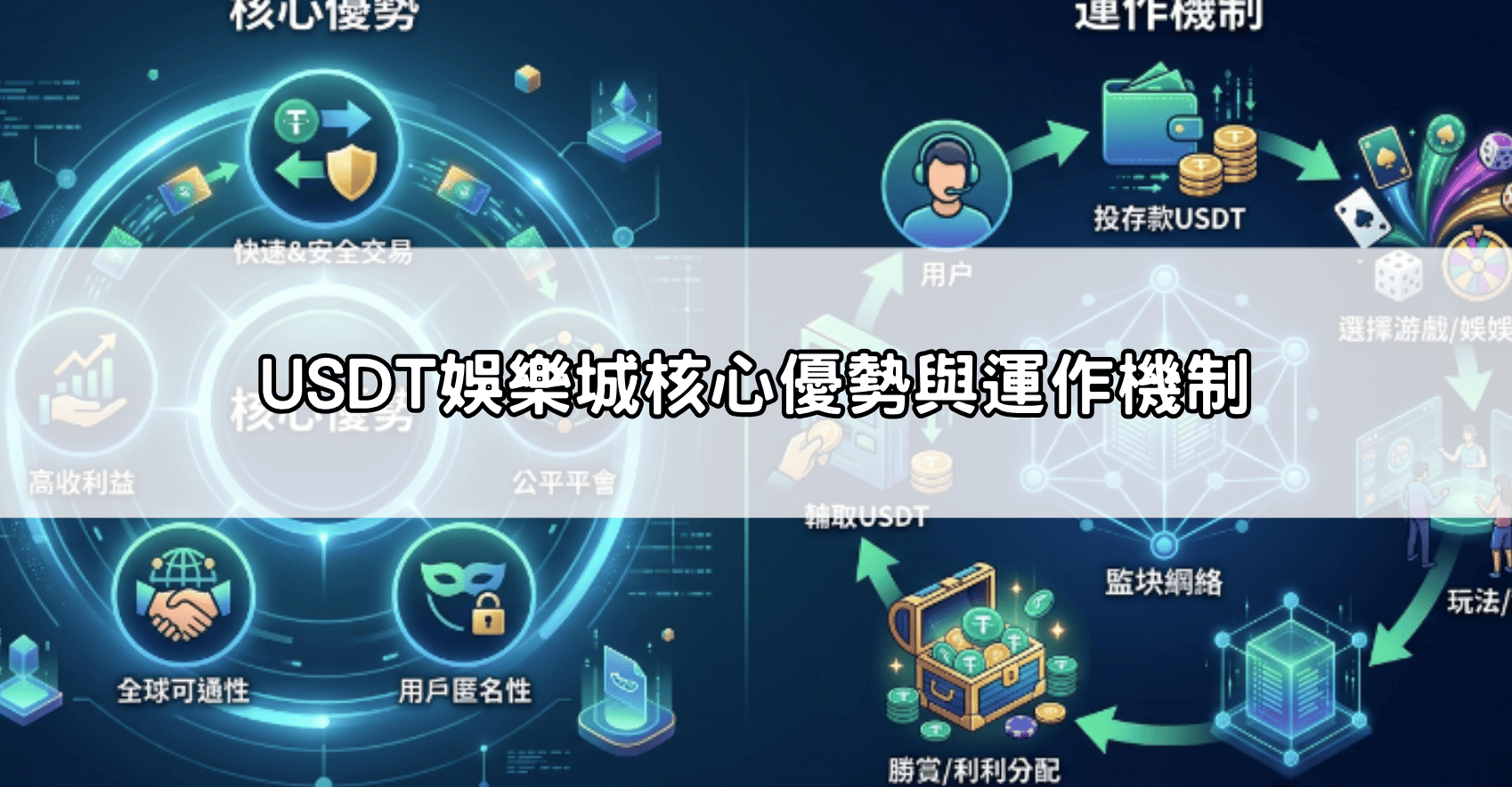 USDT娛樂城核心優勢與運作機制